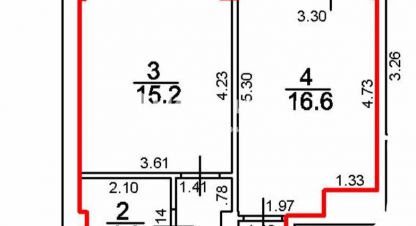 Продам квартиру 1 комнатную с общей площадью 41.9м2, 9/9 эт., на улице Пальмиро тольятти, г. Пятигорск, Ставропольский край, Россия, агентство АН Черника. Фотография №1