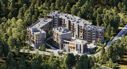 Купить квартиру 2-х комнатную, 76.8 кв. м. Фотография №1 Продам квартиру 2-х комнатную с общей площадью 76.8м2, 2/5 эт., на улице Ольховая, г. Светлогорск, Калининградская обл., Россия, агентство Home Invest. Фотография №1
